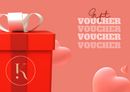 Vale de regalo de K!HairStore