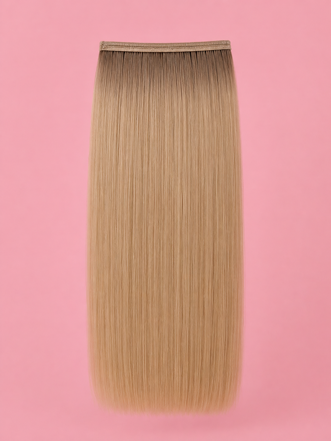 Cabelo em Banda Loiro Mechado Mariah 100% Cabelo Humano