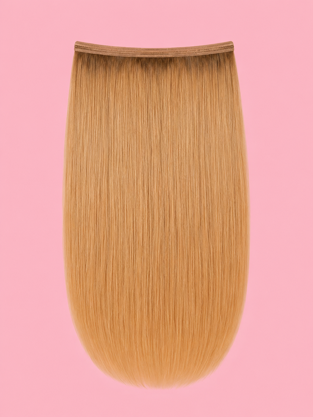 Cabelo em Banda Loiro Mel Dourado Rafa 100% Cabelo Humano.