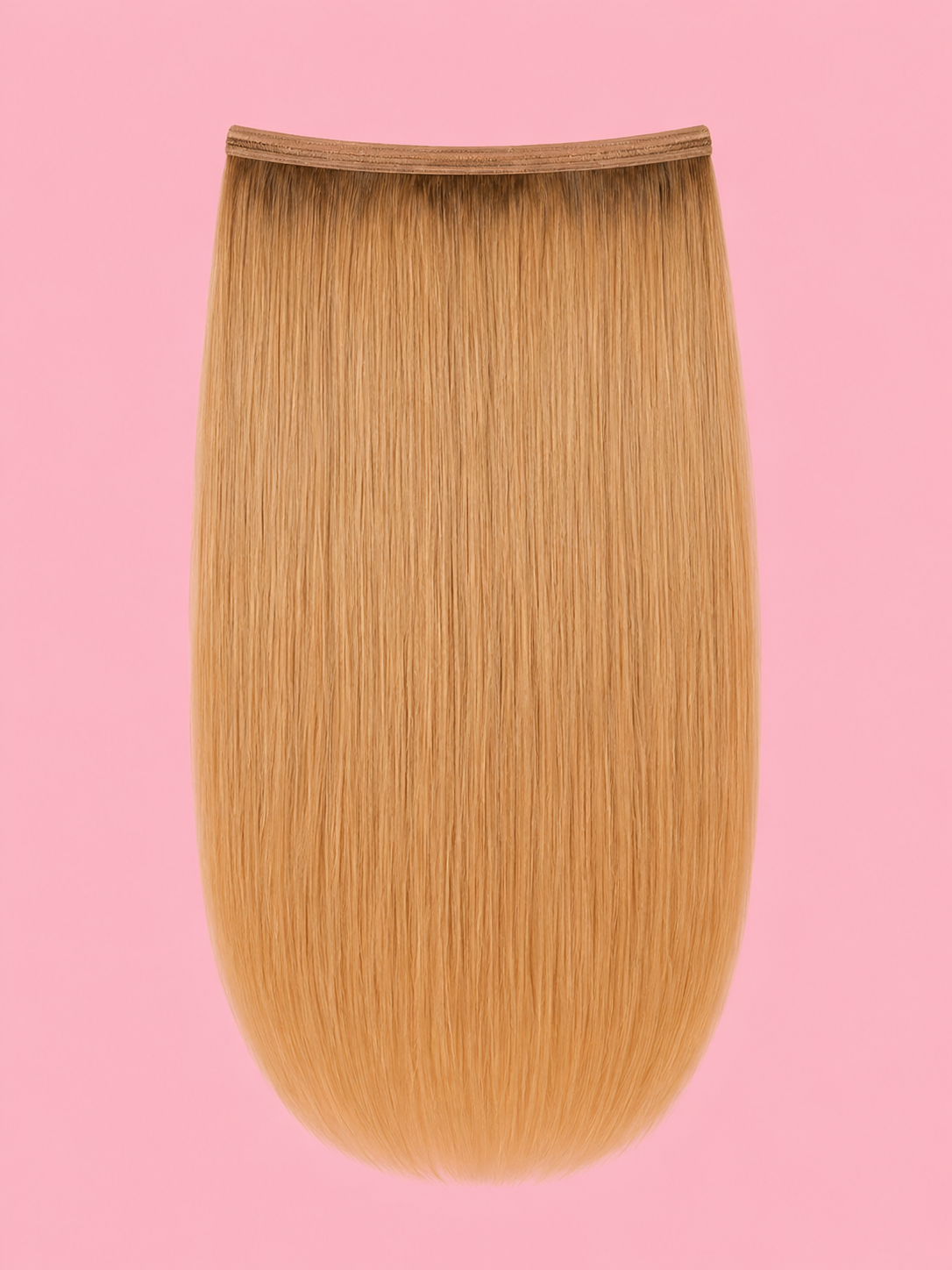 Cabelo em Banda Loiro Mel Dourado Rafa 100% Cabelo Humano.